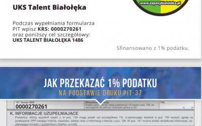 Przekaż 1% podatku białołęckim zapaśnikom!!!!